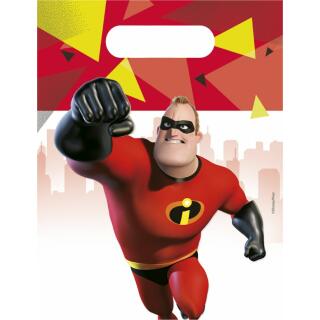 Incredibles 2 - Die Unglaublichen 2  -  Partytüten, 6 Stück