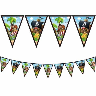 Wimpelkette - Pirat - Pirate Island, 2,3 m