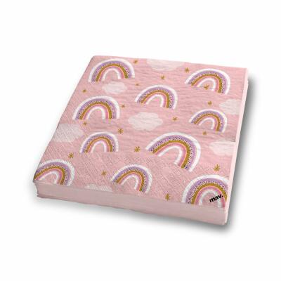 Servietten - Magical Day - Regenbogen - Einhorn, 20 Stück