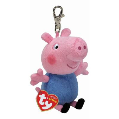 Ty Beanies Clip - Georg Pig Anhänger - Schorsch Wutz 8,5 cm