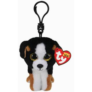 Ty Beanie Boos Clip Anhänger - Hund Roscoe 8,5 cm