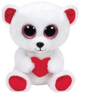 TY Beanie Boos Bär mit Herz  - Cuddly Bear  15 cm