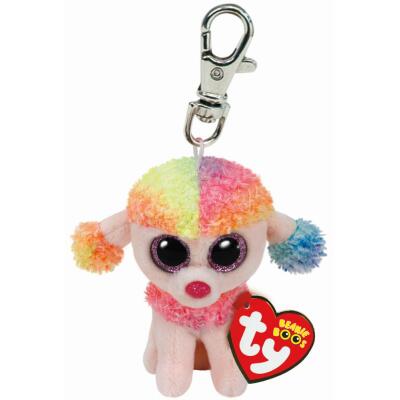 Ty Beanie Boos Clip Anhänger - Pudel Rainbow 8,5 cm