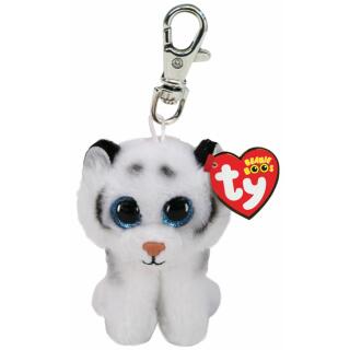 Ty Beanie Boos Anhänger - Tiger Tundra 8,5 cm mit Metallclip