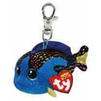 Ty Beanie Boos Clip Anhänger - Kugelfisch Aqua 8,5 cm