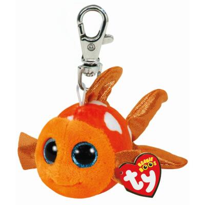 Ty Beanie Boos Clip Anhänger - Clownfisch Sami 8,5 cm