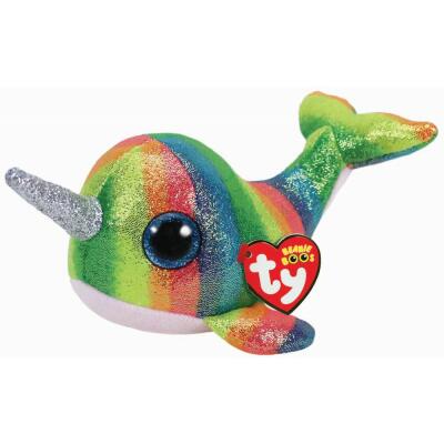 TY Beanie Boos Narwal Nori 15 cm