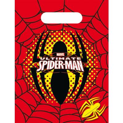 Spiderman Ultimate - Partytüten. 6 Stück