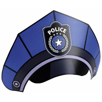 Partyhütchen Polizei, 8 Stück