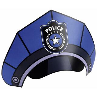 Partyhütchen Polizei, 8 Stück