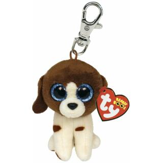 Ty Beanie Boos Clip Anhänger - Hund Muddles 8,5 cm