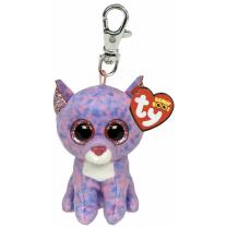 Ty Beanie Boos Clip Anhänger - Katze Cassidy  8,5 cm