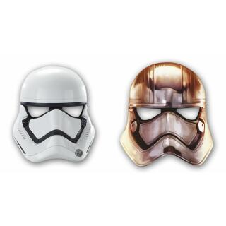 Masken Star Wars Awakens, 6 Stück