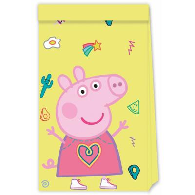 Partytüten aus Papier - Peppa Wutz - Pig, 4 Stück