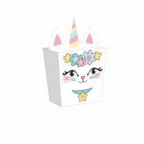 Katze - Caticorn  -  Geschenkeboxen, 8 Stück