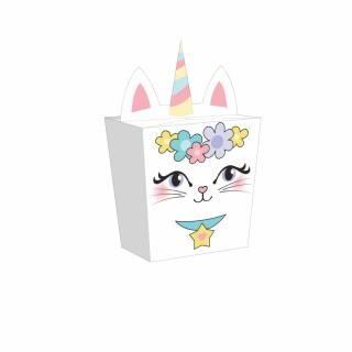 Katze - Caticorn  -  Geschenkeboxen, 8 Stück
