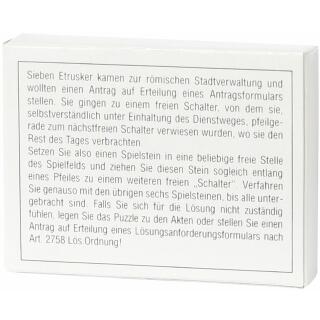 Mini-Puzzle - Der verzwickte Behördengang