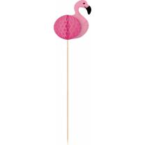 Flamingo Wabenball-Party-Picker, 10 Stück