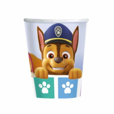 Paw Patrol 2022  - Pappbecher, 8 Stück