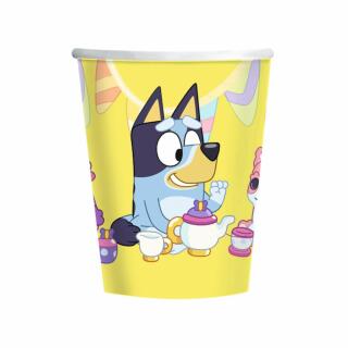Bluey - Pappbecher, 8 Stück