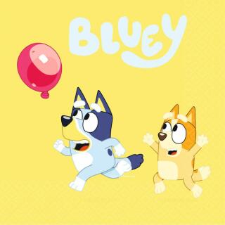 Bluey - Servietten, 16 Stück