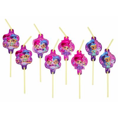 Shimmer und Shine - Trinkhalme