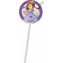 Prinzessin Sofia the First - Trinkhalme, 6 Stück