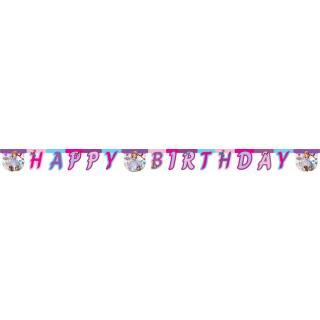 Prinzessin Sofia the First - Girlande Happy Birthday