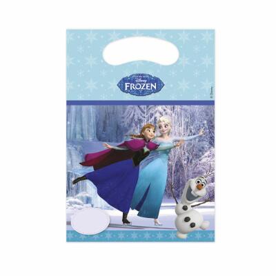 Frozen die Eiskönigin Partytüten - Ice Skating, 6 Stück