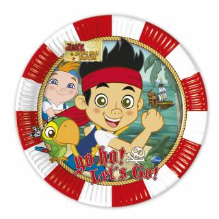 36-tlg. Party-Set - Jake und die Nimmerlandpiraten - yo ho für 8 Kinder