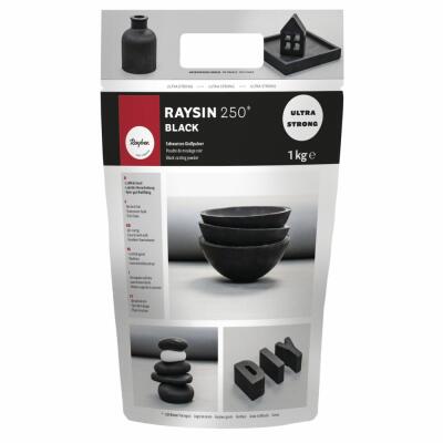 Raysin 250 black - Gießpulver schwarz 1 kg