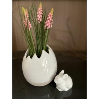 Blumentopf Ei aus Keramik