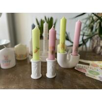 Kerzentattoos Ostern pastell