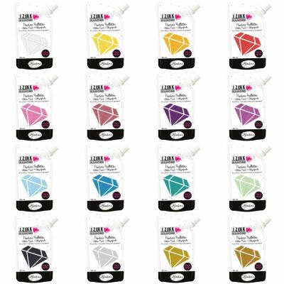 IZINK DIAMOND 24 Carats holografische Glitzerfarbe 80 ml - Auswahl