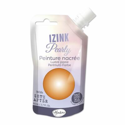 IZINK Pearly Perlmutt-Farbe 80 ml - Auswahl orange - tangerine (82052)
