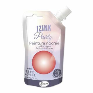 IZINK Pearly Perlmutt-Farbe 80 ml - Auswahl korallenrot - coral crush (82054)