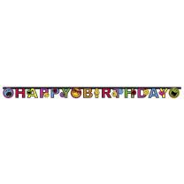 Smiley Express Yourself - Girlande Happy Birthday