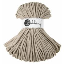 Bobbiny Premium Kordel 5 mm x 100 m Beige