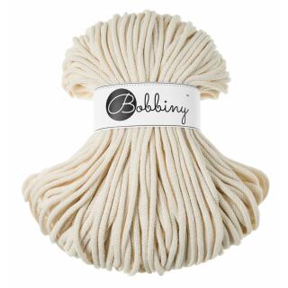 Bobbiny Premium Kordel 5 mm x 100 m Natural