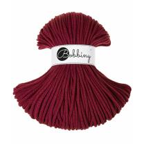 Bobbiny Premium Kordel 5 mm x 100 m Wine Red