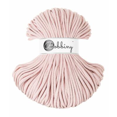 Bobbiny Premium Kordel 5 mm x 100 m Pastel Pink