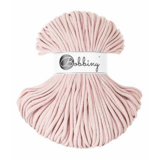 Bobbiny Premium Kordel 5 mm x 100 m Pastel Pink