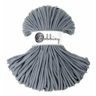Bobbiny Premium Kordel 5 mm x 100 m Steel