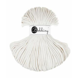 Bobbiny Premium Kordel 5 mm x 100 m Off White