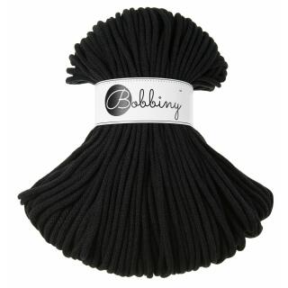 Bobbiny Premium Kordel 5 mm x 100 m Black