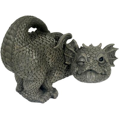 Gartenfigur - Drache - Gartendrache "Bäääh" (221)