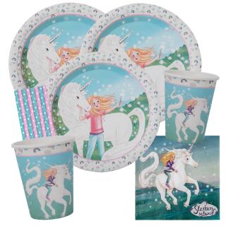 Sternenschweif Einhorn -  Party-Set 44-teilig für 8 Kinder
