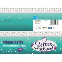 Sternenschweif Einhorn -  Wimpelkette,  3,5 m