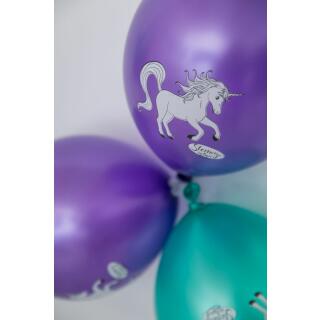 Sternenschweif Einhorn - Luftballons, 8 Stück