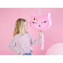 Pinata Katze pink 35 cm